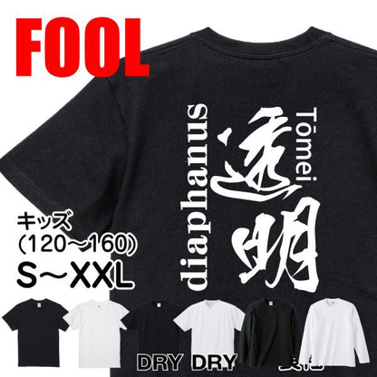 Japanese Kanji Graphic T-Shirt – Original FOOL Design 202501280335 - Black