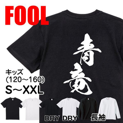 Japanese Kanji Graphic T-Shirt – Original FOOL Design 202501280404 - Black
