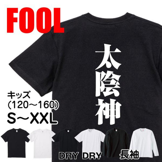 Japanese Kanji Graphic T-Shirt – Original FOOL Design 202501280693 - Black